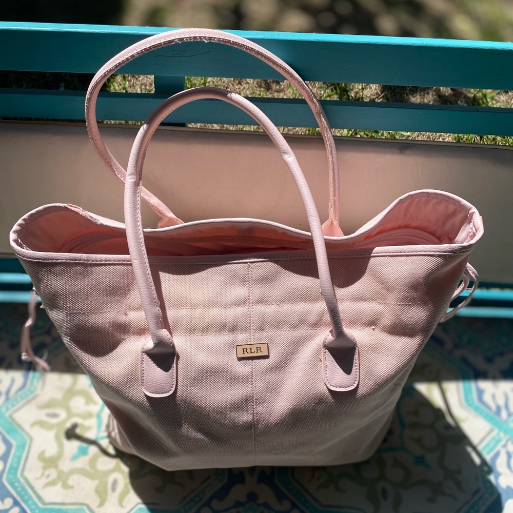 RalphLauren Romance large tote bag